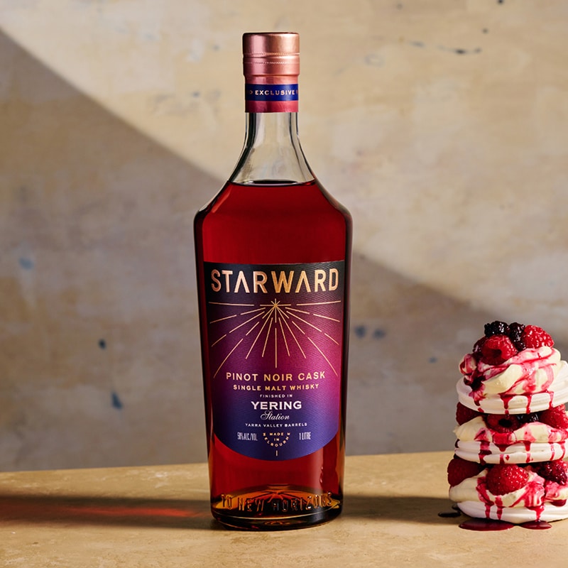 Starward Pinot Noir Cask Single Malt Whisky x Yering Station 1L